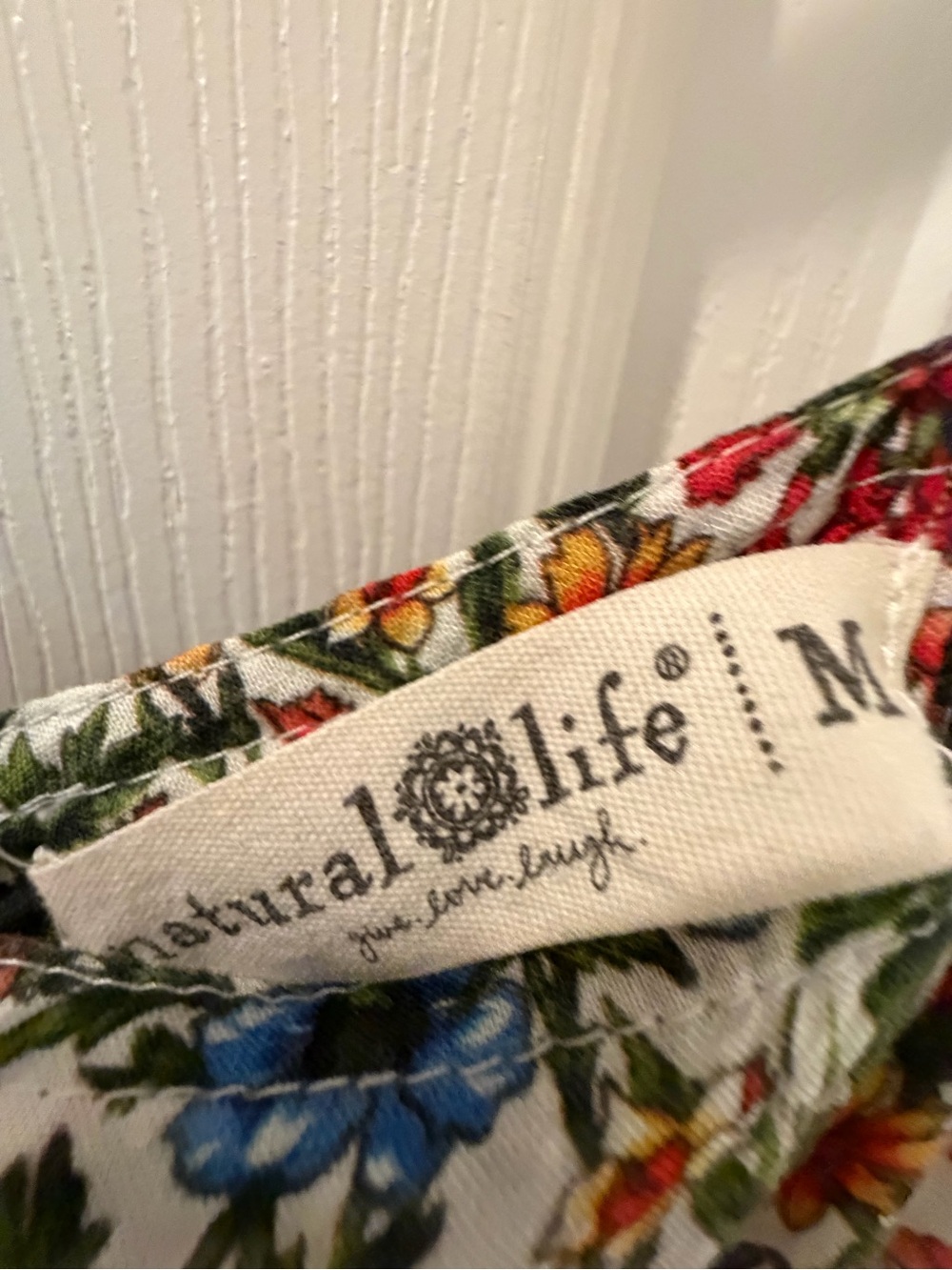 NATURAL LIFE Floral Maxi Dress in White, Blue, Red, Green - Picture 2 of 4